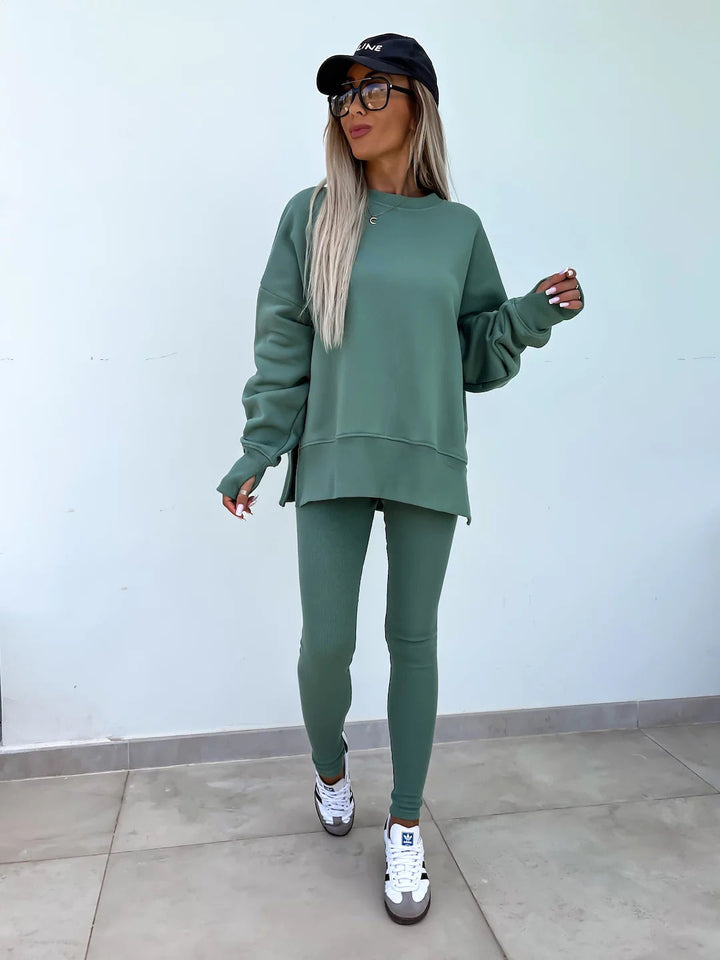 Alice | Cosy Oversized Sweatshirt and Leggings Tracksuit