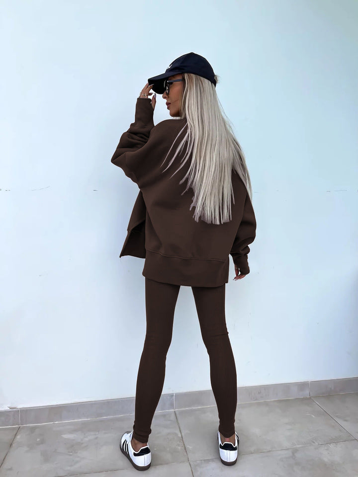 Alice | Cosy Oversized Sweatshirt and Leggings Tracksuit