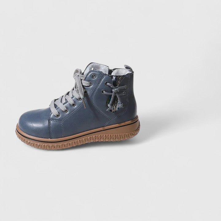 Ayla | Refined Lace-Up Ankle Snow Boots Women