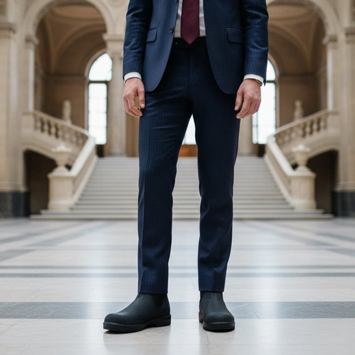 Bodhi | Cosy Rustic Pull-Up Chelsea Boots for Men