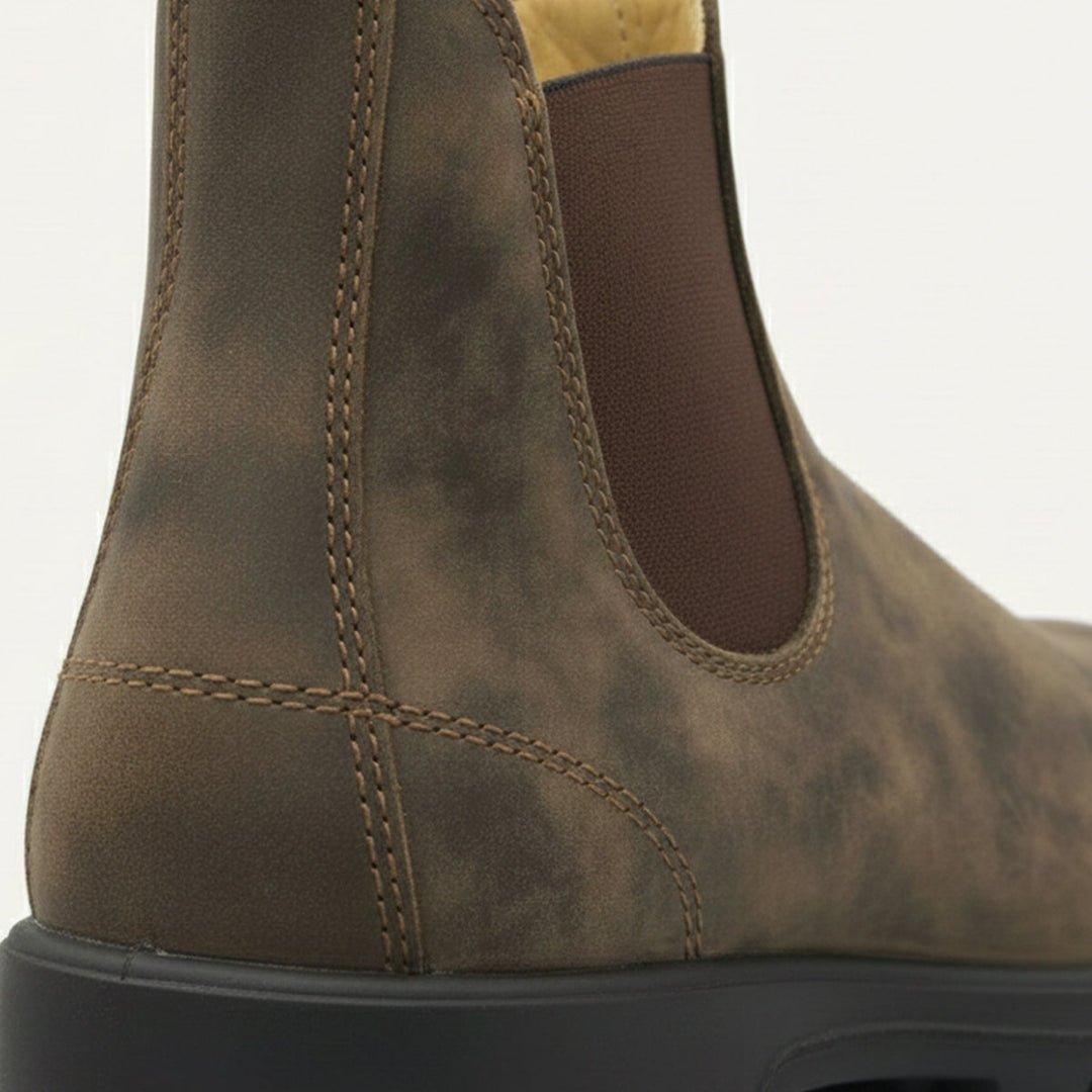 Bodhi | Cosy Rustic Pull-Up Chelsea Boots for Men