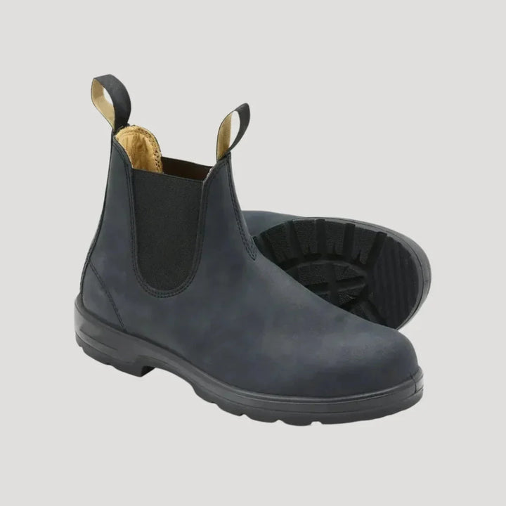 David | Sophisticated Waterproof Wide-Fit Chelsea Boots