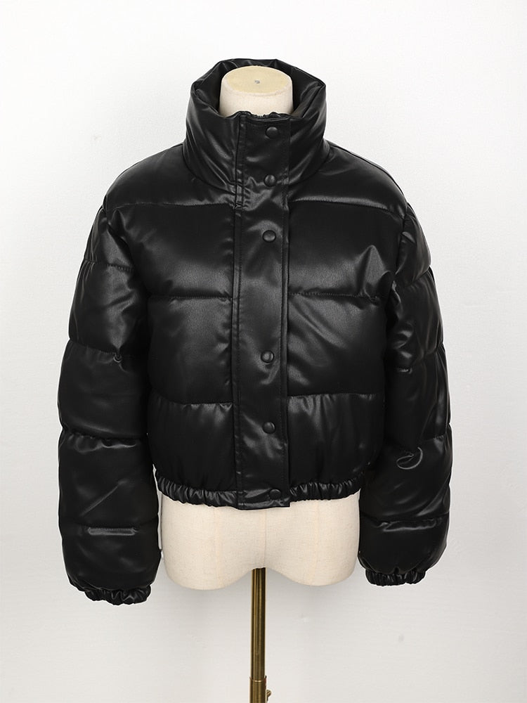 Ella | Sophisticated Cropped Puffer Jacket