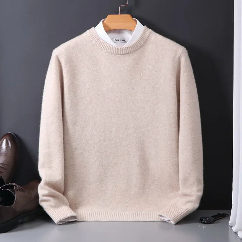 Gabriel | Crew Neck Mens Knit Jumper