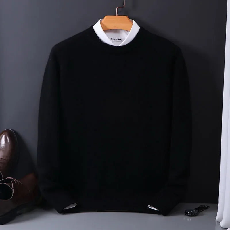 Gabriel | Crew Neck Mens Knit Jumper