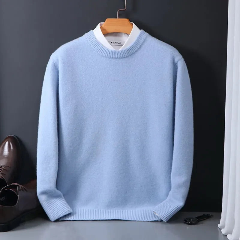 Gabriel | Crew Neck Mens Knit Jumper