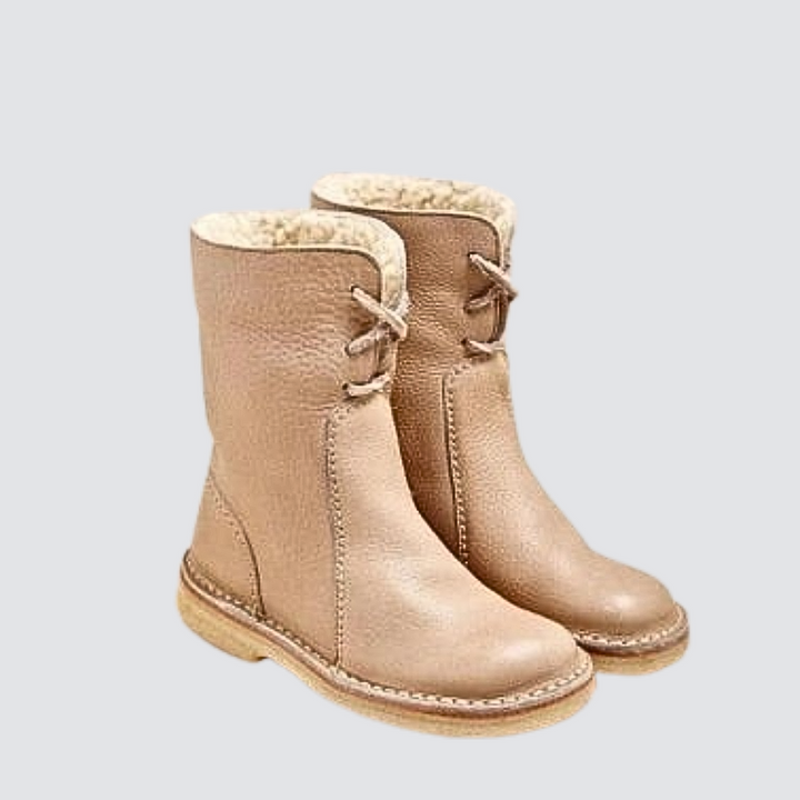 Hallie | Classic Fold-Over Shearling Snow Boots