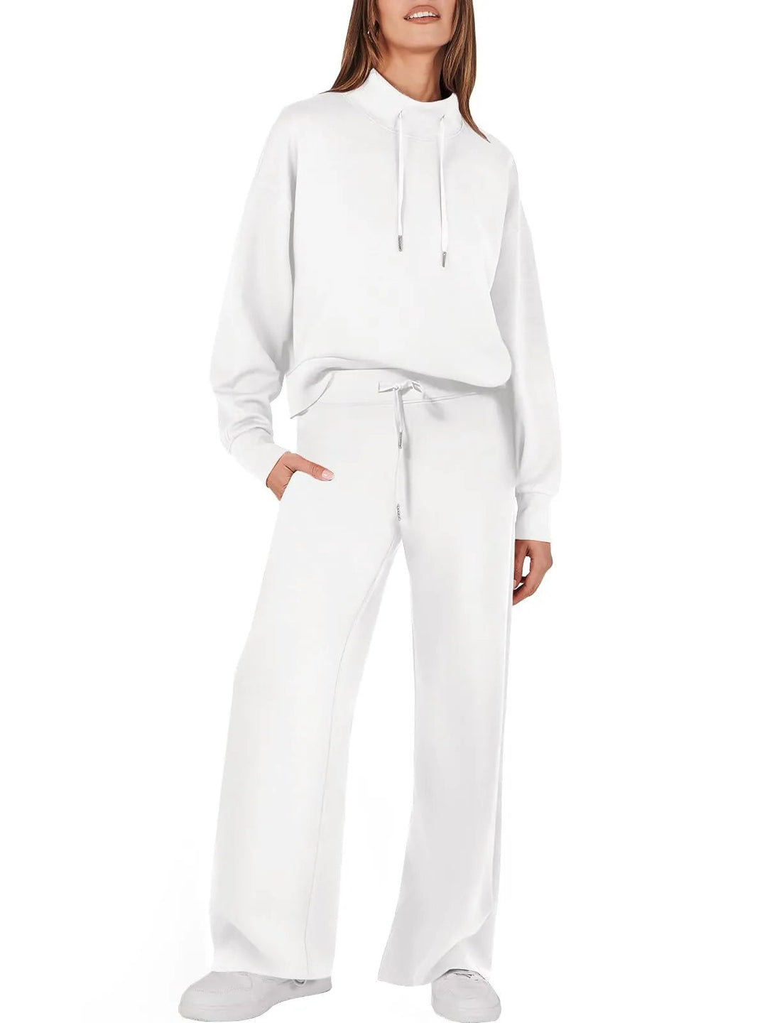 Isabella | Wide Leg Two Piece Lounge Tracksuit