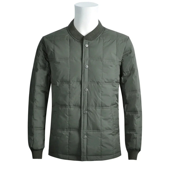 Jacob | Polished Quilted Padded Ski Jacket