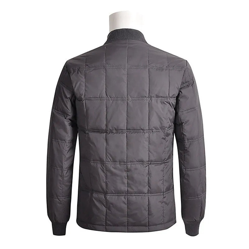 Jacob | Polished Quilted Padded Ski Jacket