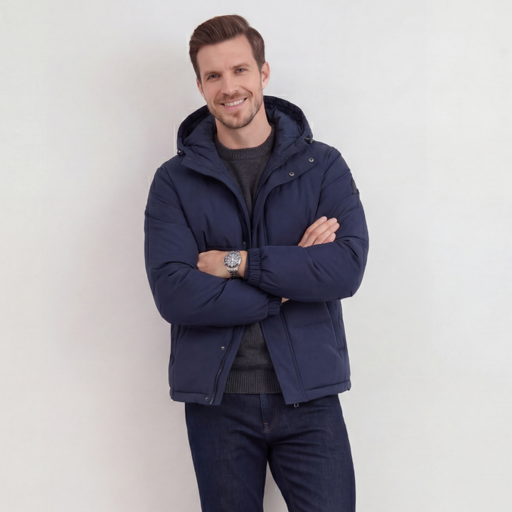 Jude | Timeless Hooded Puffer Ski Jacket