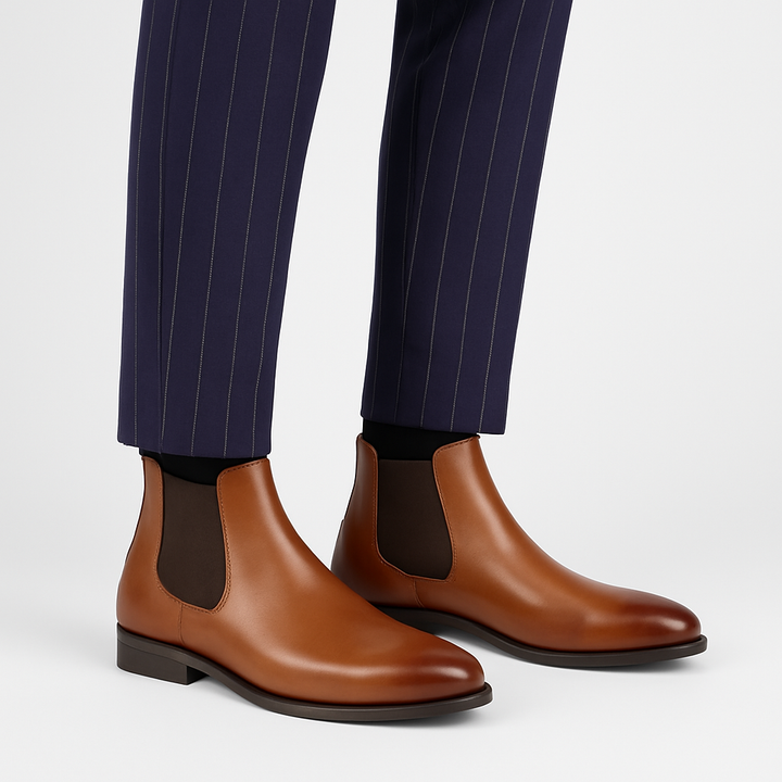 Logan | Chic Classic Chelsea Ankle Boots