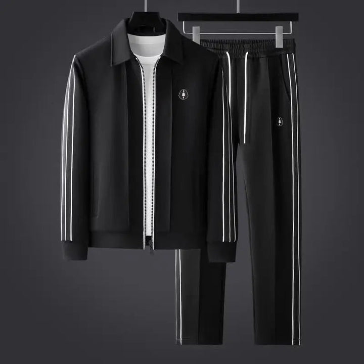 Luca | Side Stripe Zip-Up Tracksuit Set
