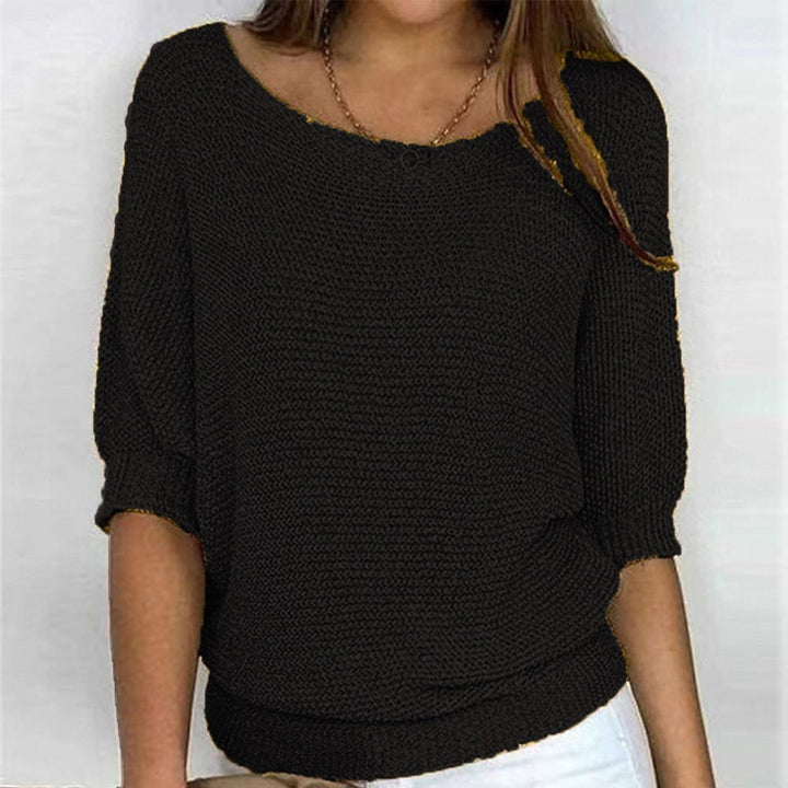 Luna | Refined Oversized Batwing Knit Jumper