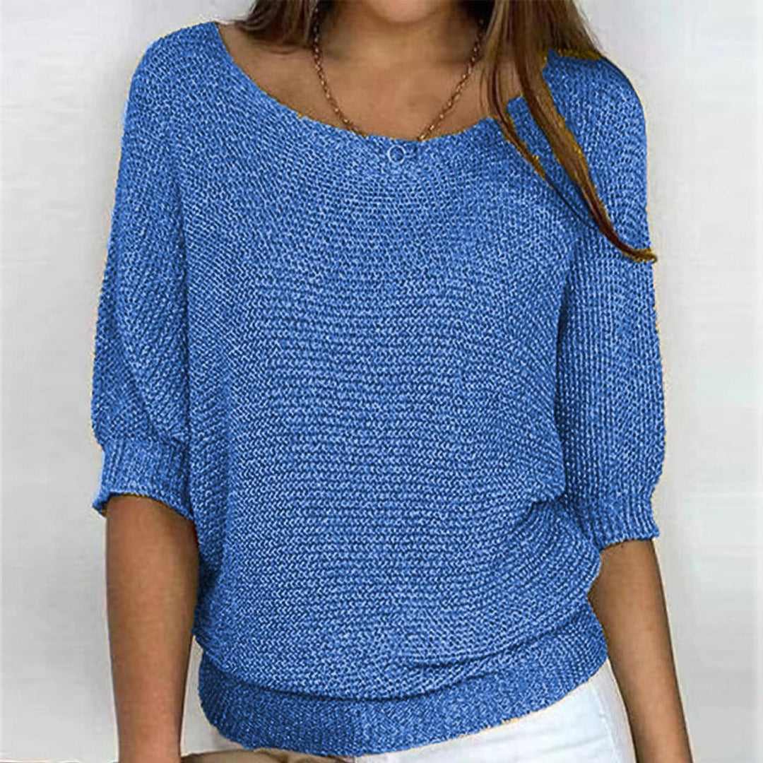 Luna | Refined Oversized Batwing Knit Jumper