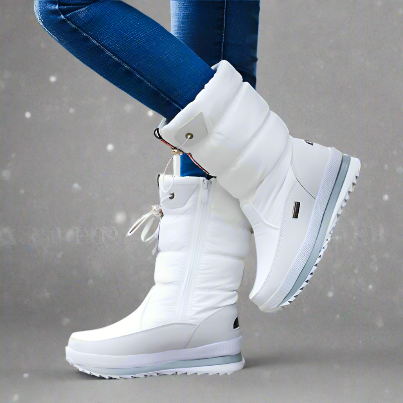 Maisie | Classic Quilted Platform Winter Boots