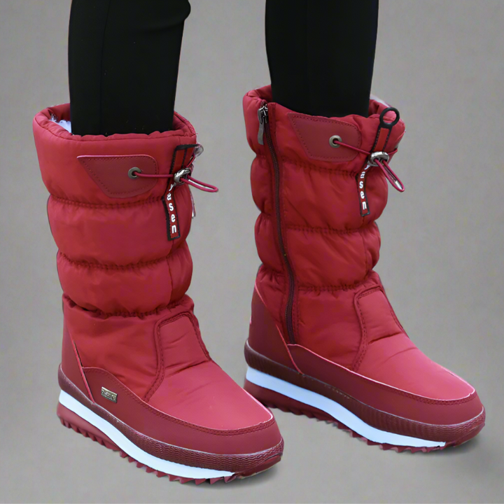 Maisie | Classic Quilted Platform Winter Boots