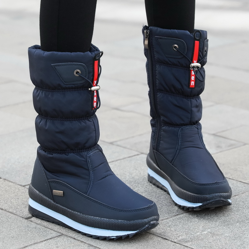 Maisie | Classic Quilted Platform Winter Boots