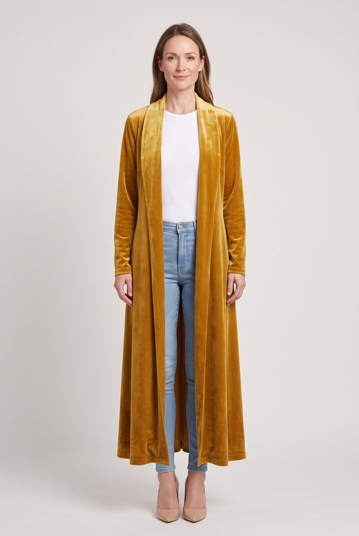 Maya | Elegant Plush Kimono Dressing Gown