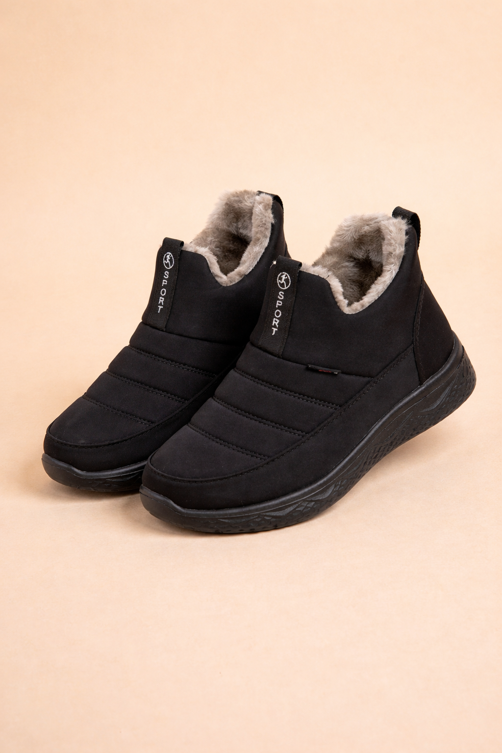 Nova | Graceful Fur-Lined Waterproof Snow Boots
