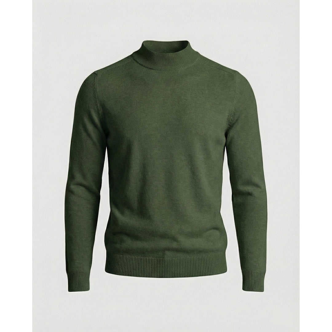 Otis | High Neck Slim Fit Mens Knit Jumper