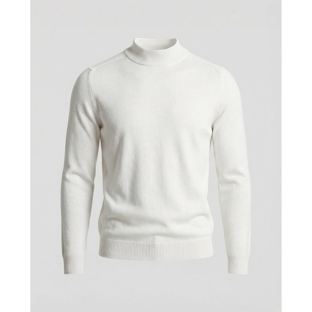 Otis | High Neck Slim Fit Mens Knit Jumper