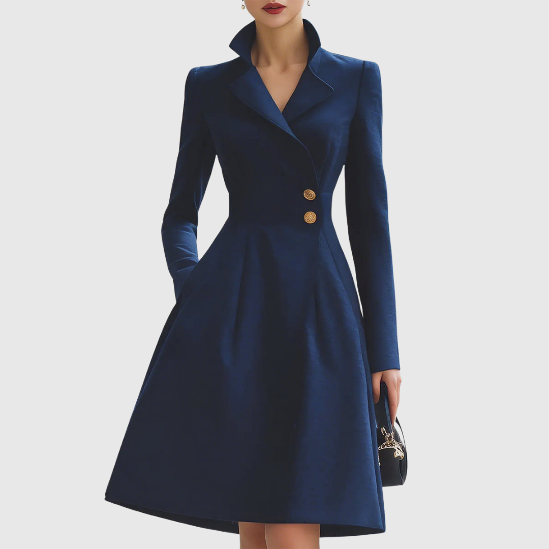 Ruby | Effortless Tailored Blazer Dress with A-Line Skirt