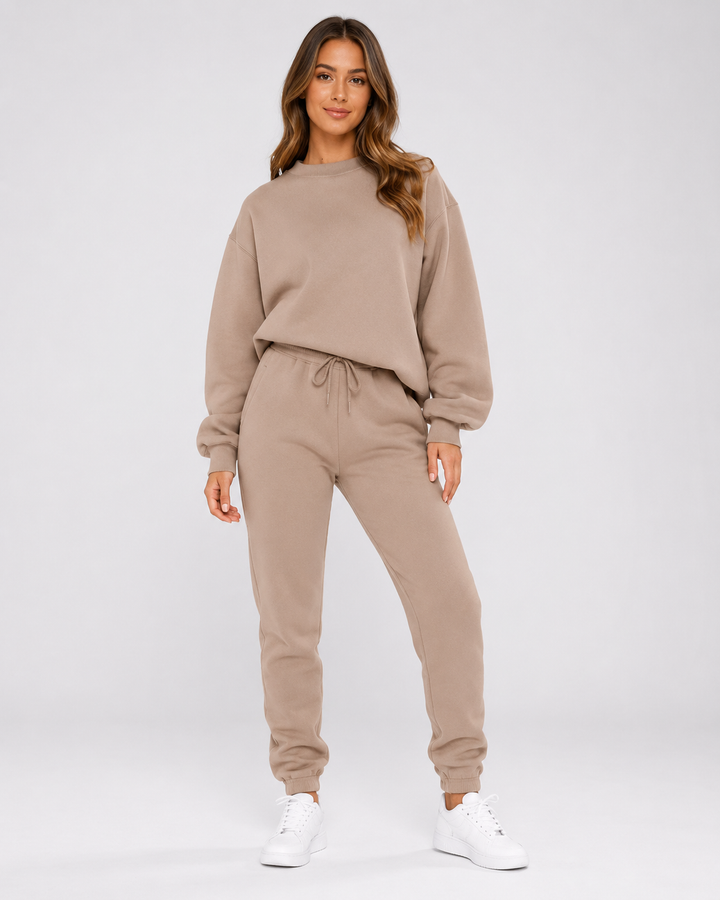 Ruby | Oversized Sweatshirt and Jogger Tracksuit Set