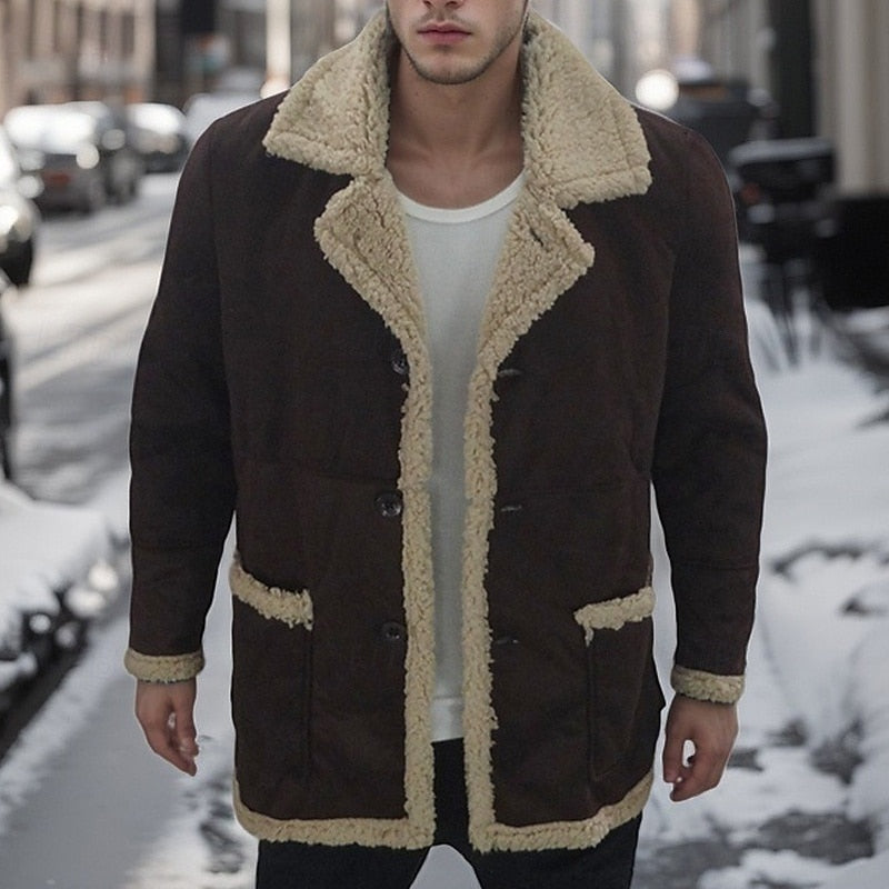 Sonny | Timeless Sherpa-Lined Aviator Jacket