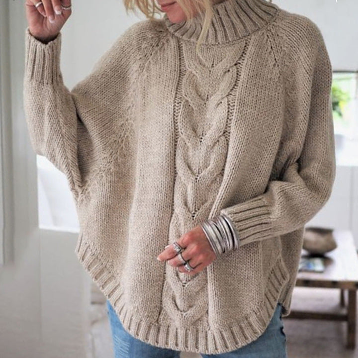 Sophia | Refined Roll Neck Womens Knit Jumper
