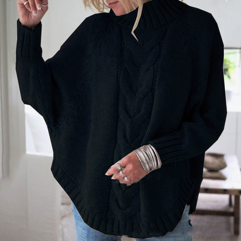Sophia | Refined Roll Neck Womens Knit Jumper