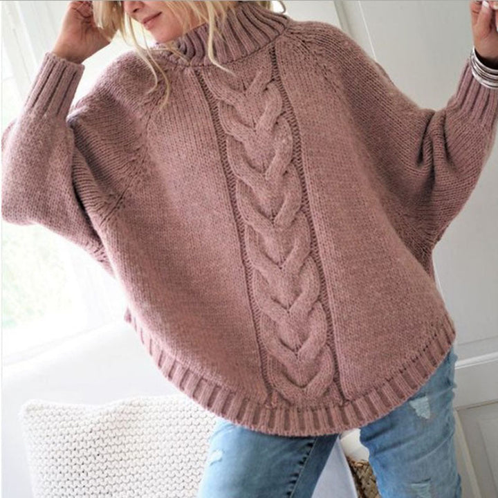 Sophia | Refined Roll Neck Womens Knit Jumper