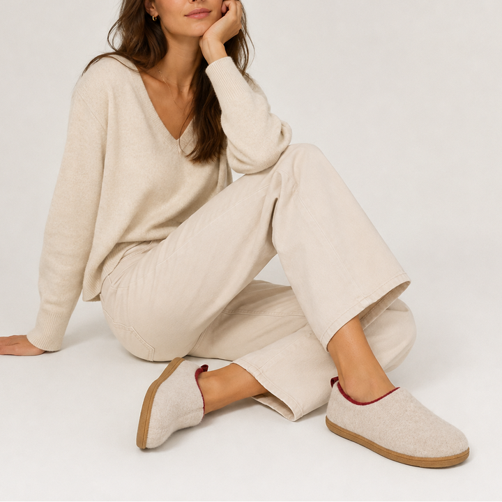 Theodore | Refined Fleece-Lined Supportive House Slippers